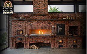 Камин для веранды